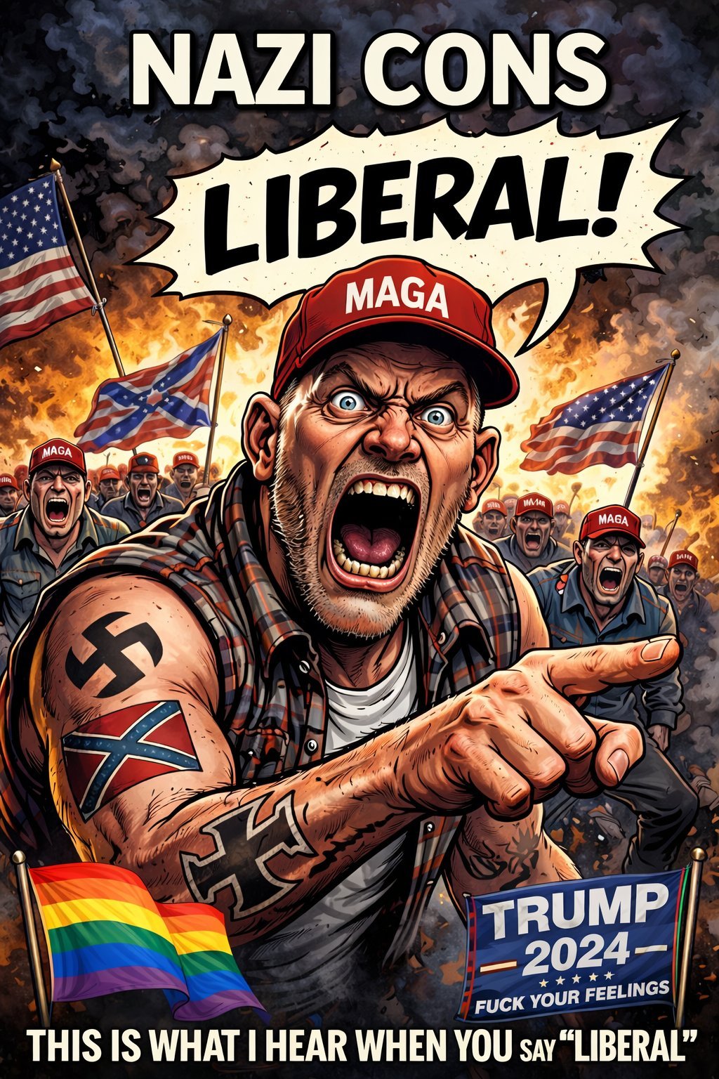 Nazi Cons comparison