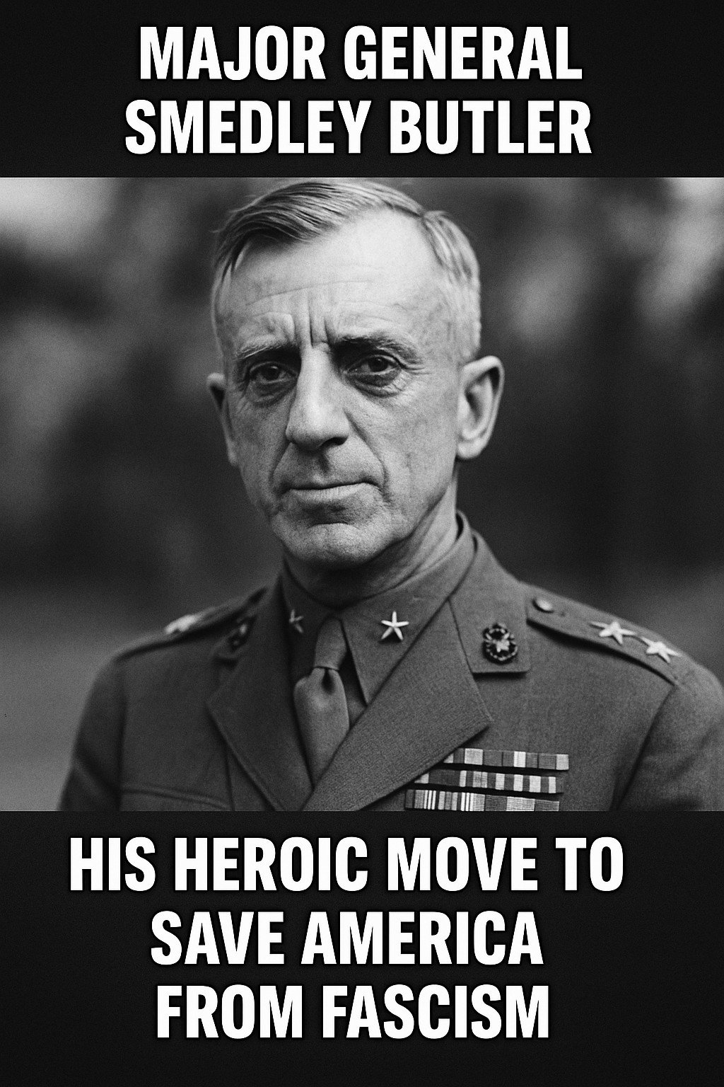 Major General Smedley Butler, USMC